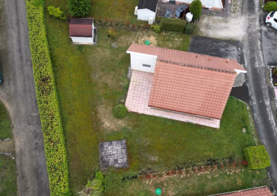 Drone foto villa 12 Chateau Cazaleres