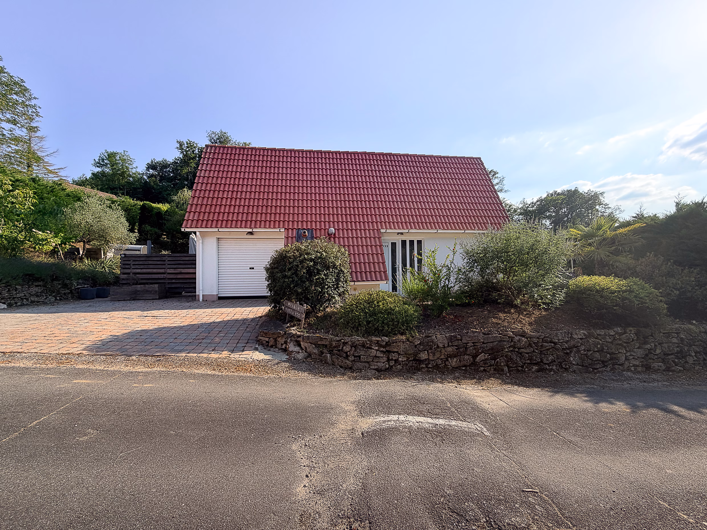 Villa 133-Voorzijde Villa 133-Voorzijde